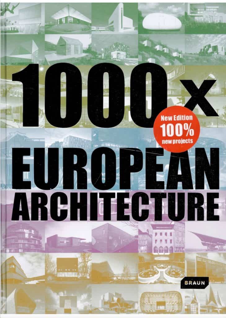 Un livre intitulé Architecture 1000 % européenne.