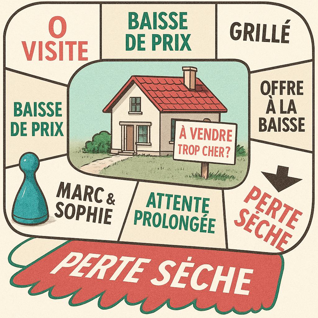 Jeu de plateau sur l'estimation d'un bien immobilier