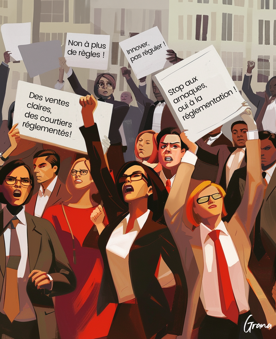 Foule de personnes manifestant