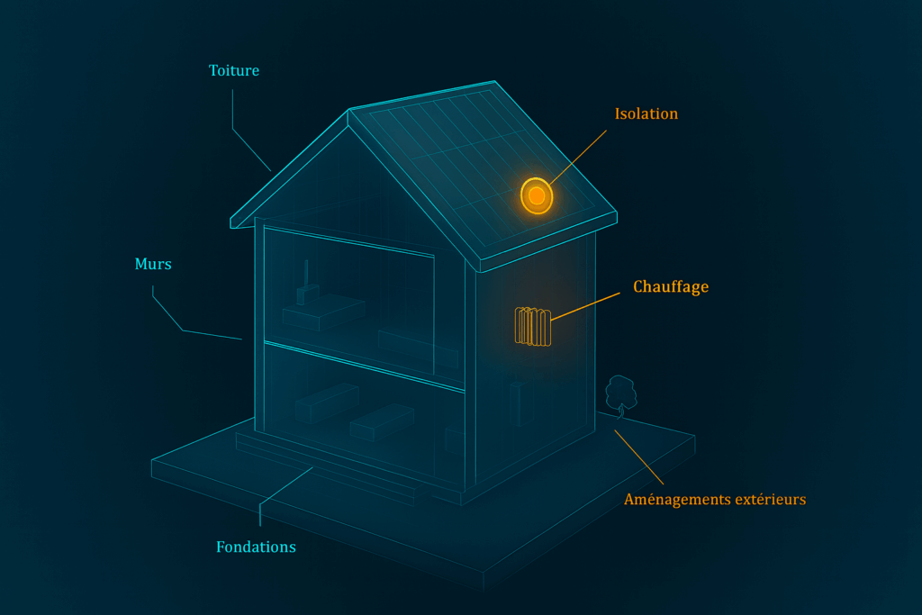 Maison version hologramme
