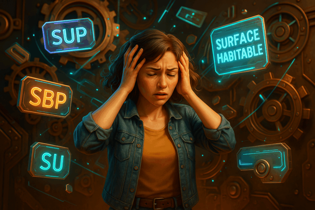 Femmes se prenant la tête dans les mains